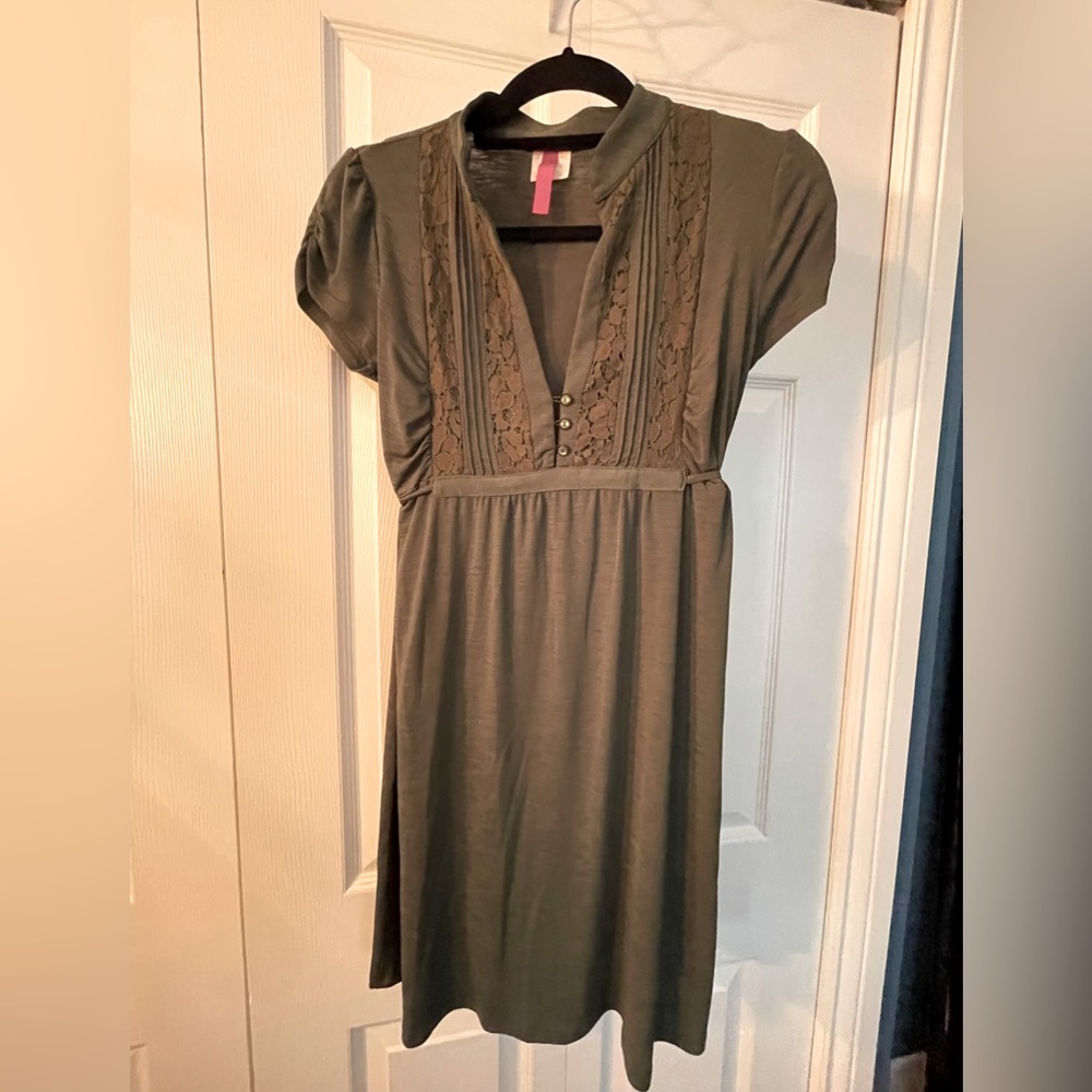 Olive/Army Green Dress